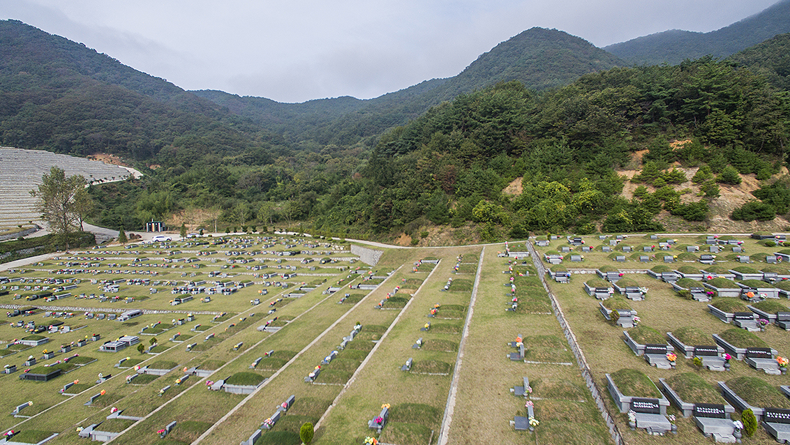제 3묘역 전경